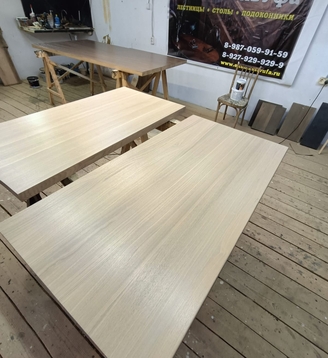Изготовление прямоугольных столешниц из массива дерева в Уфе от компании ЭкоМассивУфа