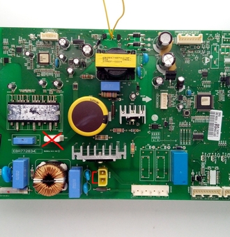 Подключение обманки на EBR772834