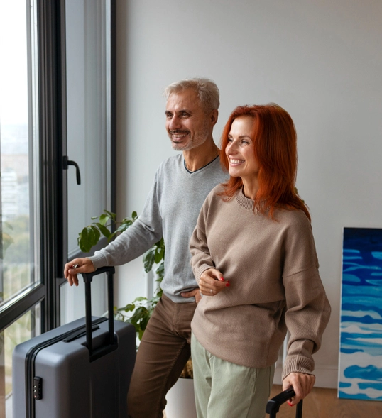 Семья успешно заселилась