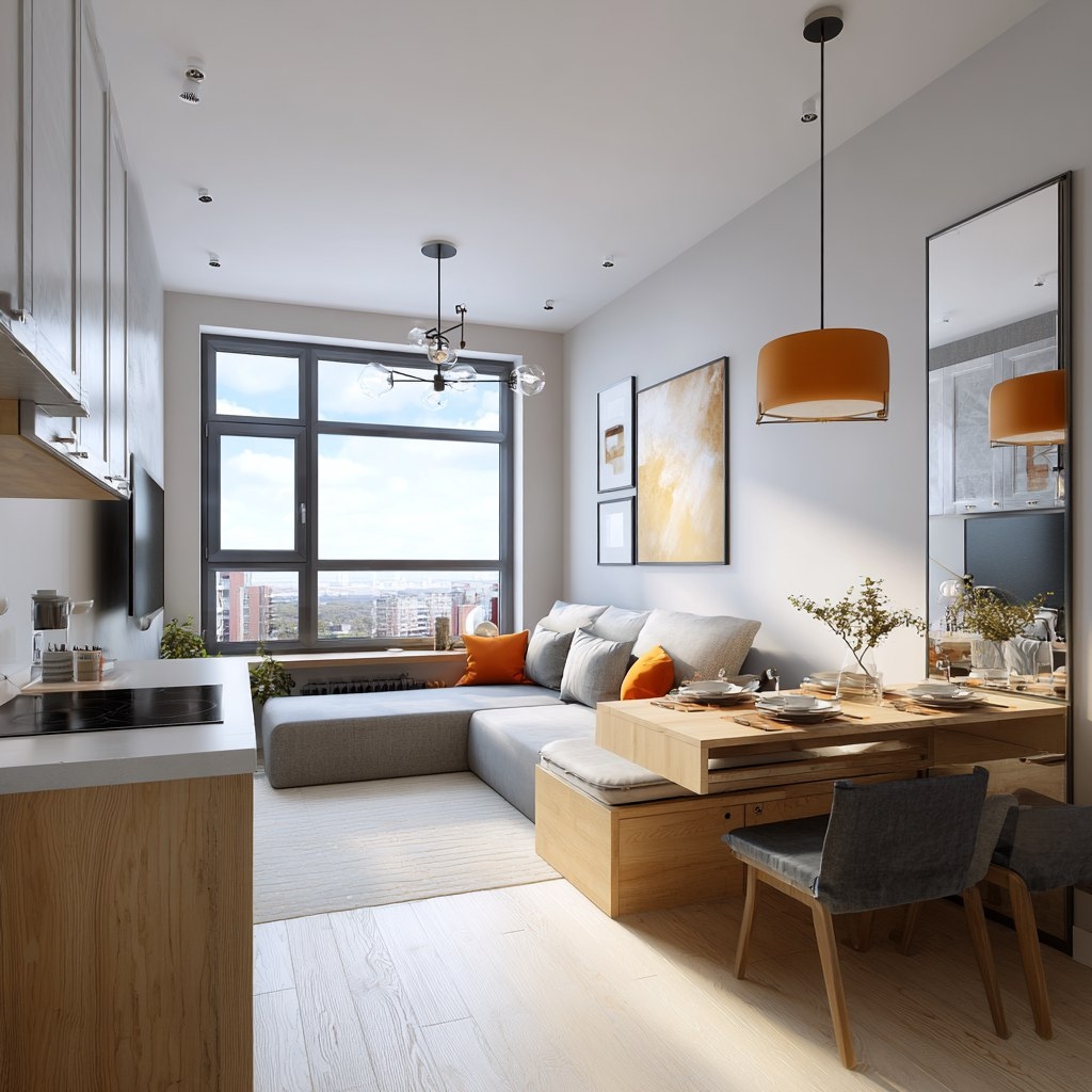 Ремонт квартиры-студии под ключ в Минске