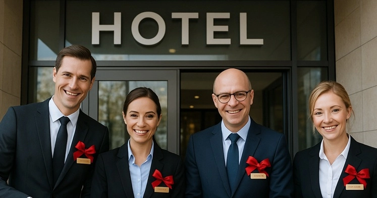 торжественный запуск отеля