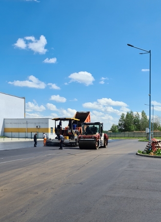 Дорожное покрытие из асфальтобетона
