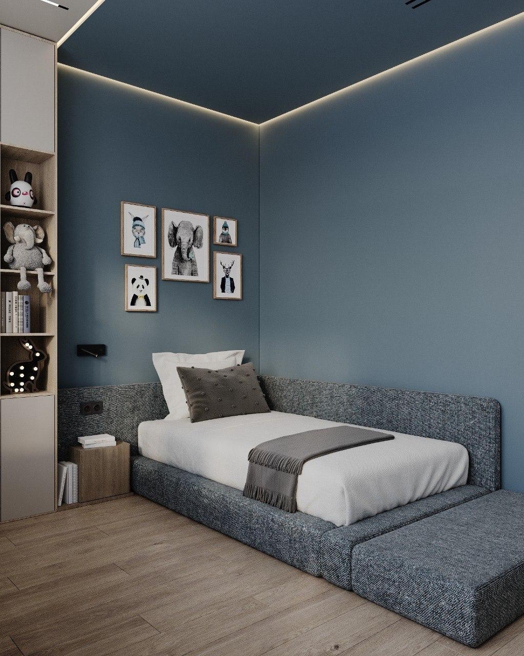 Детская кровать Тим. Ателье мягкой мебели MALINO