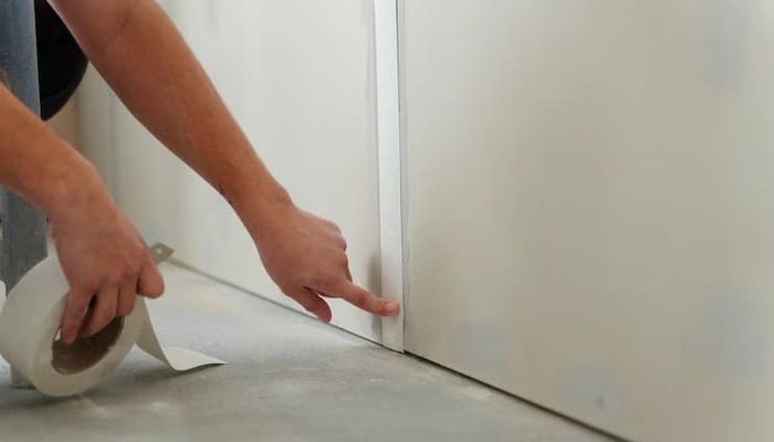 проклейка швов гипсокартона