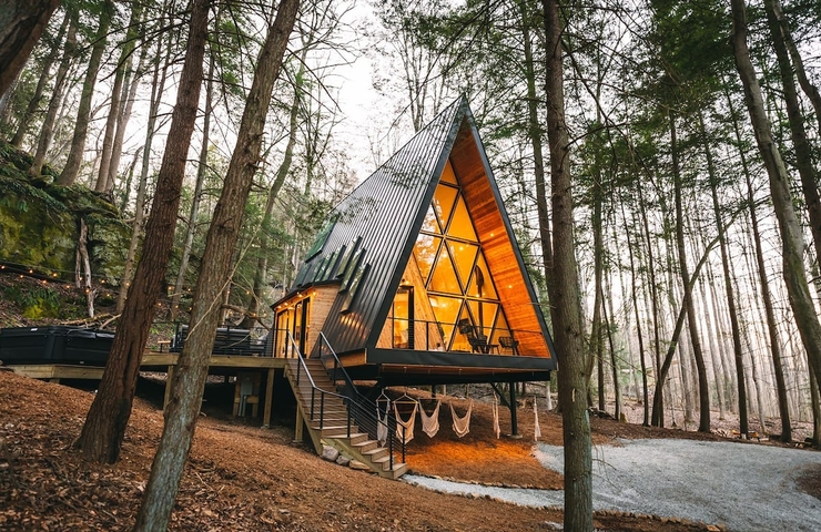 А-frame каркасы