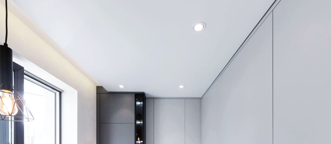 Теневой натяжной потолок