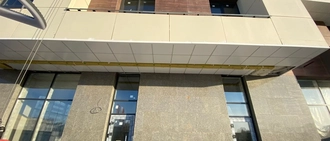 линеарные панели с рустом из разных цветов