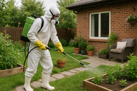 Дезинсекция приусадебного участка