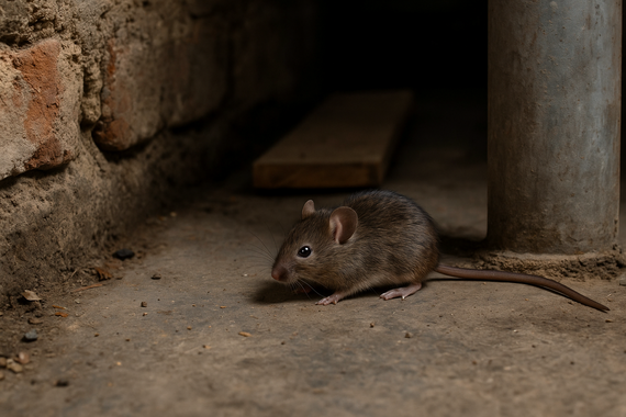Мышь в подвале