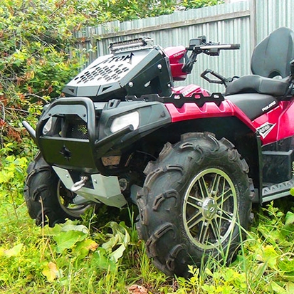 Вынос радиатора на квадроцикл Polaris 850