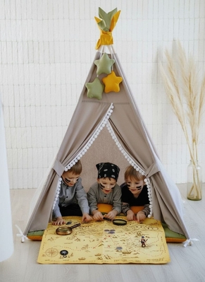 Вигвам ребёнку. Vigvam.Rebenku. Игра в вигваме квест.