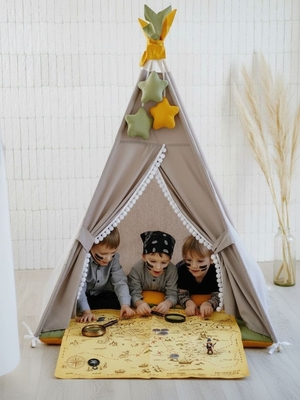 Вигвам ребёнку. Vigvam.Rebenku. Игра в вигваме квест.