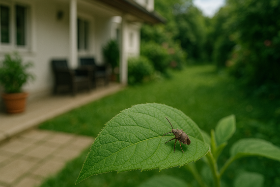 Клопы на растениях
