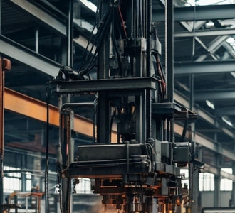 Производственное помещение с размещённым оборудованием