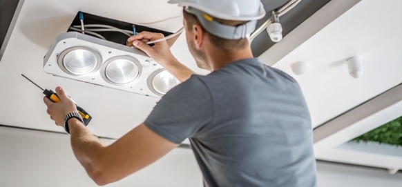 Монтаж освещения Новосибирск