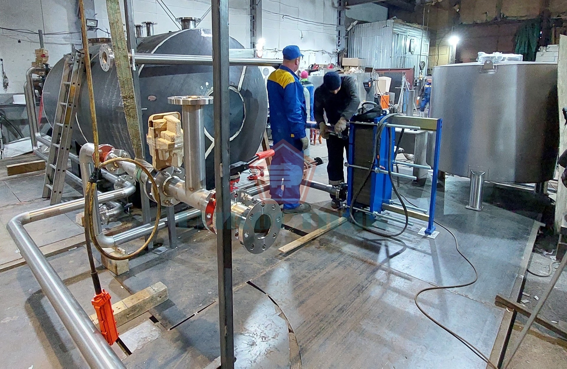 емкости из коррозионностойкой нержавеющей стали AISI316L