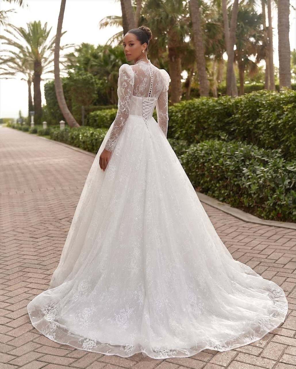 пышные свадебные платья