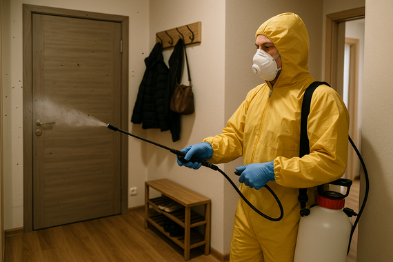 Дезинсекция коридора