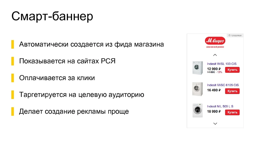 Смарт-баннеры Яндекс Директ