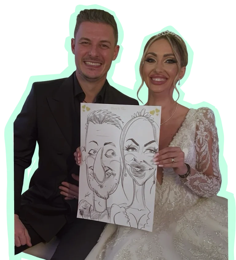 caricaturist la nunta
