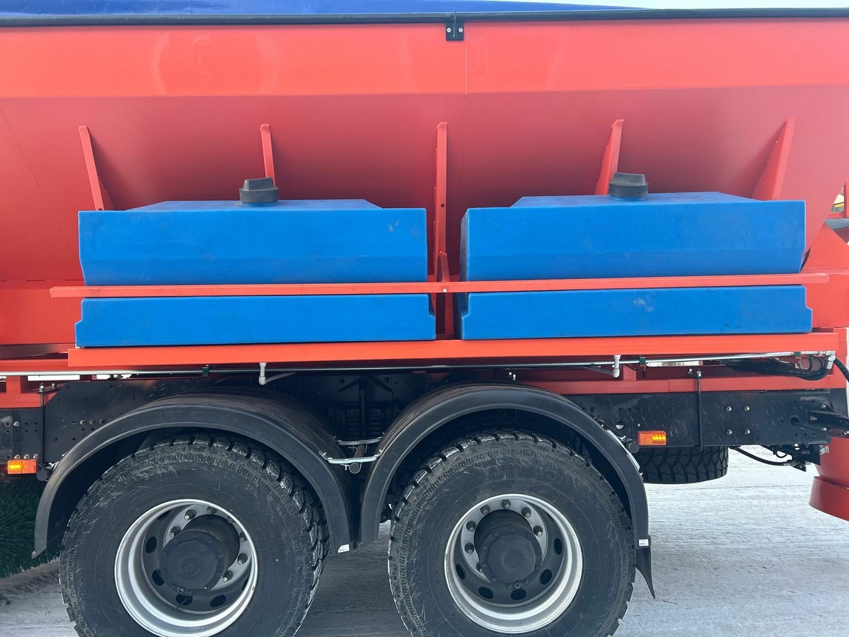 Система увлажнения противогололёдных материалов КДМ