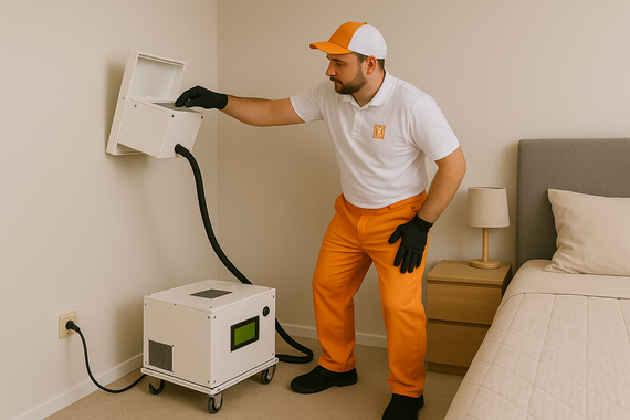 Обработка спальни