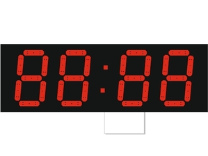 Светодиодное табло для хоккея 135х85_15х4_10х25S128х16