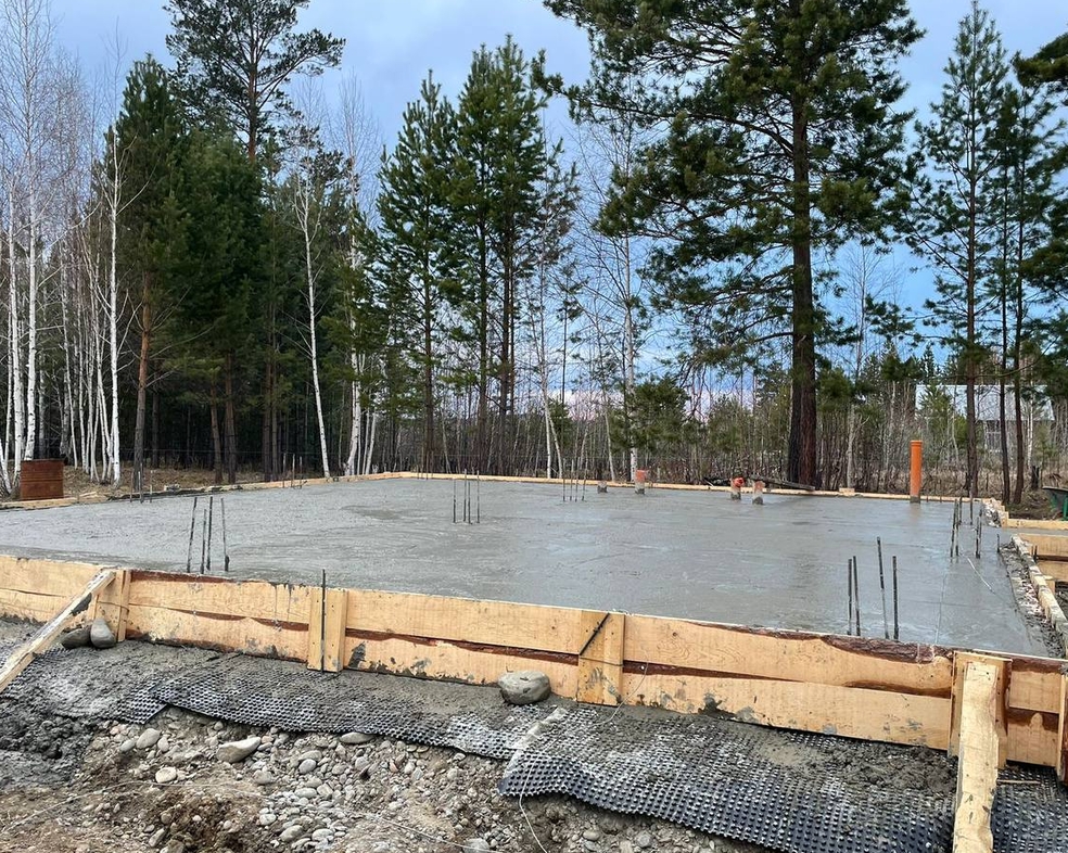 Готовый дом из газобетона