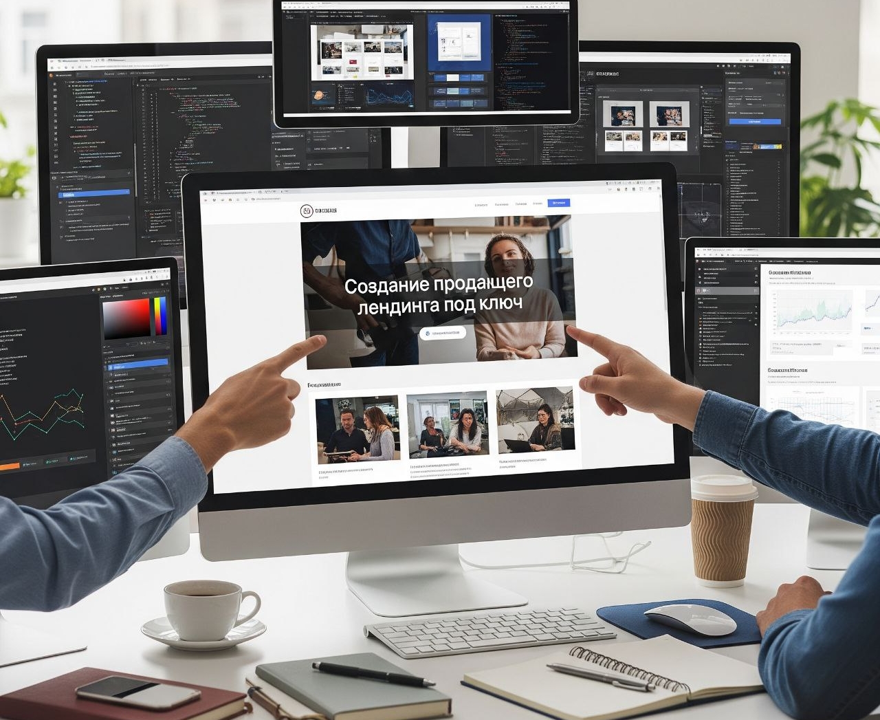 создание продающего лендинга