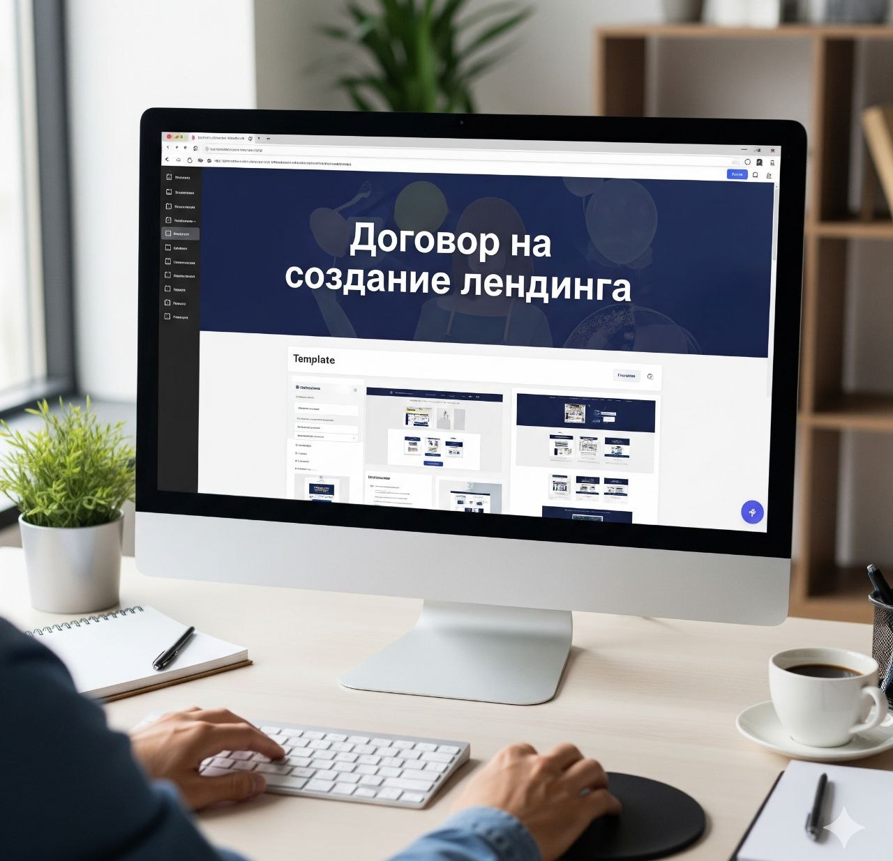 договор на создание лендинга