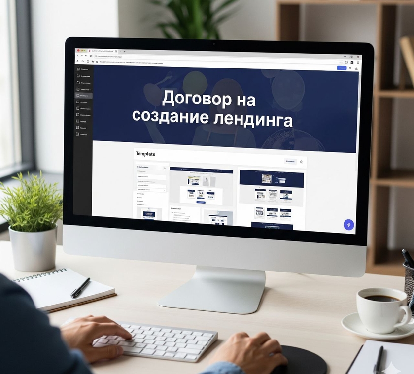 договор на создание лендинга