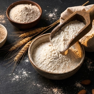 Безглютеновая мука, рисовая, миндальная и кокосовая мука купить в Петропавловске
