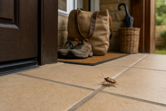 Клоп на пороге дома