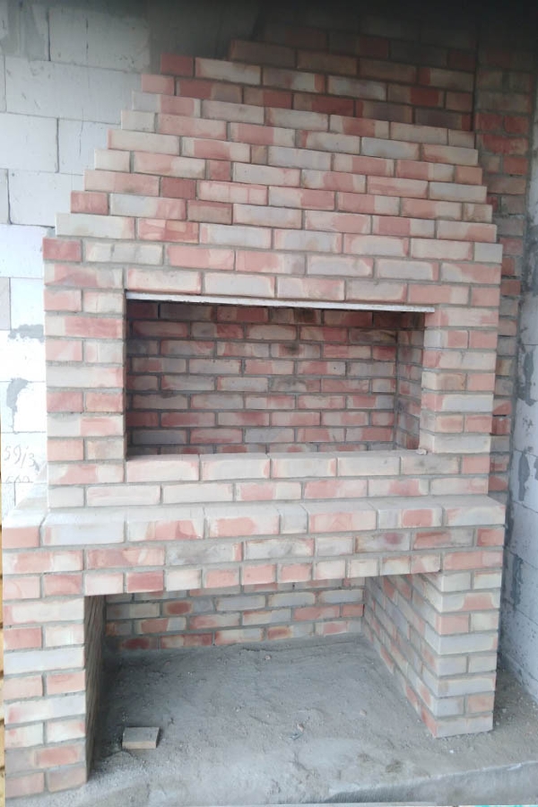 Барбекю из кирпича