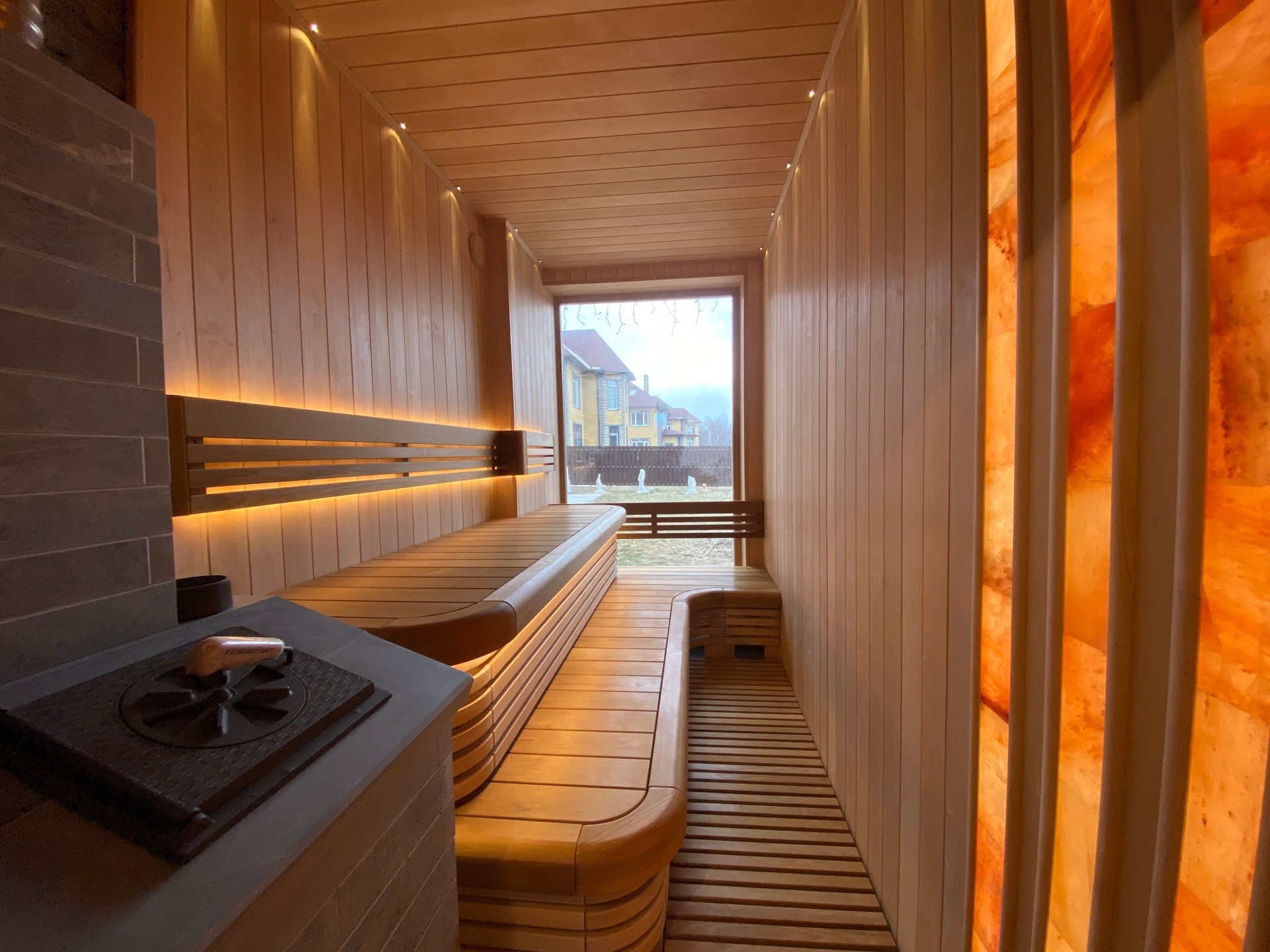 Внутренняя отделка парной под ключ