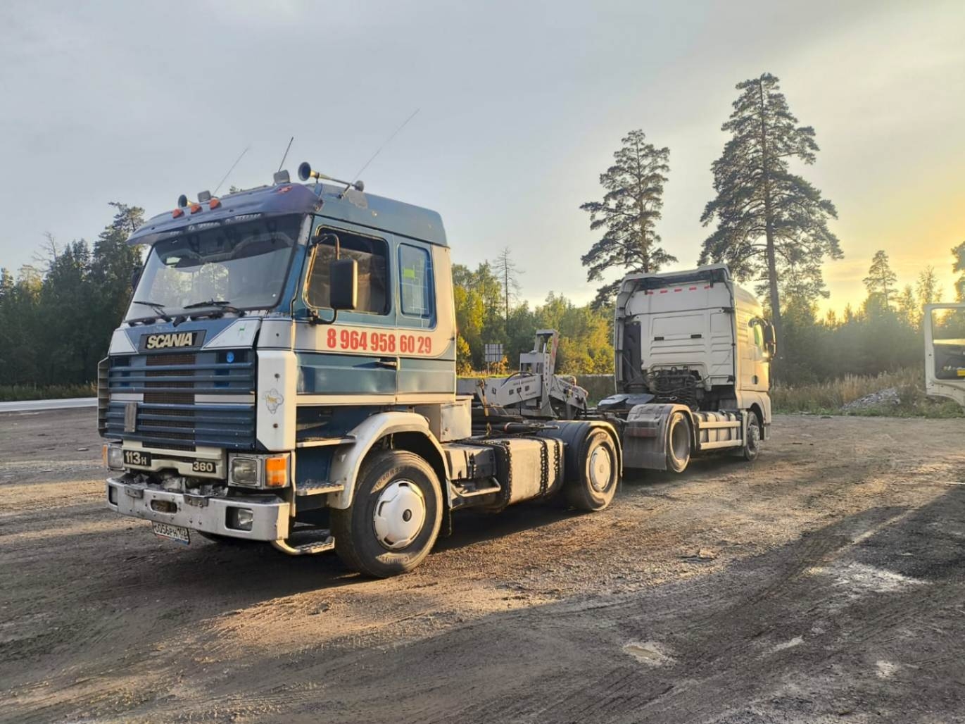 Круглосуточная эвакуация тягача частичной погрузки в Уфе, Республики Башкортостан от Буксир Трэк