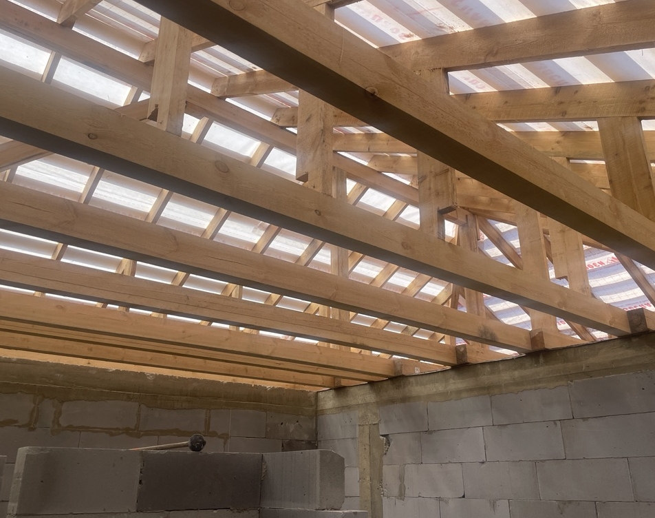 Готовый дом из газобетона