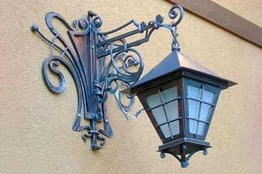 Фонари уличные кованные