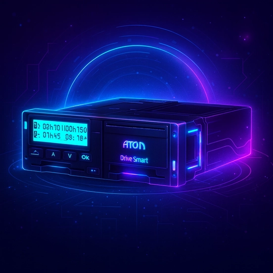 Установка тахографа ATOL Drive Smart с СКЗИ в Серове, Нижнем Тагиле, Югорске