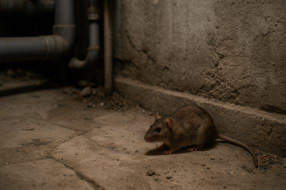 Крыса в подвале