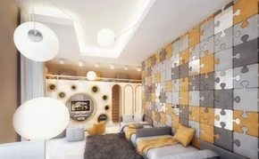 Купить мягкие стеновые панели в детскую на заказ - МСП 33