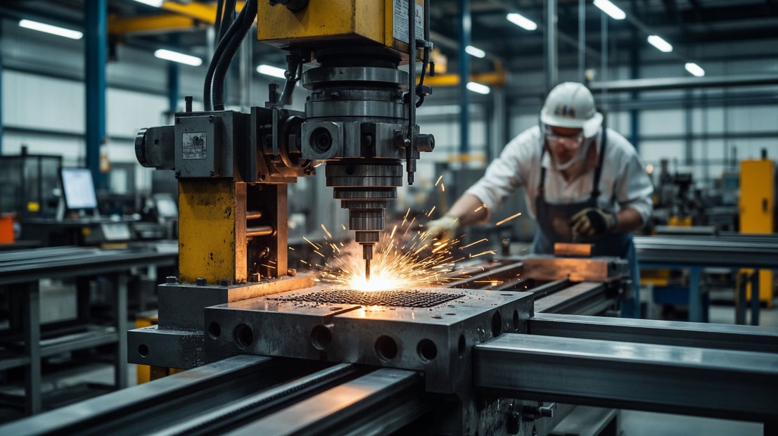 Станок в цеховой обстановке