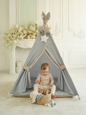 Вигвам ребёнку. Vigvam.Rebenku. Игра в вигваме корзина чудес.