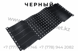Виниловый браслет, черный цвет