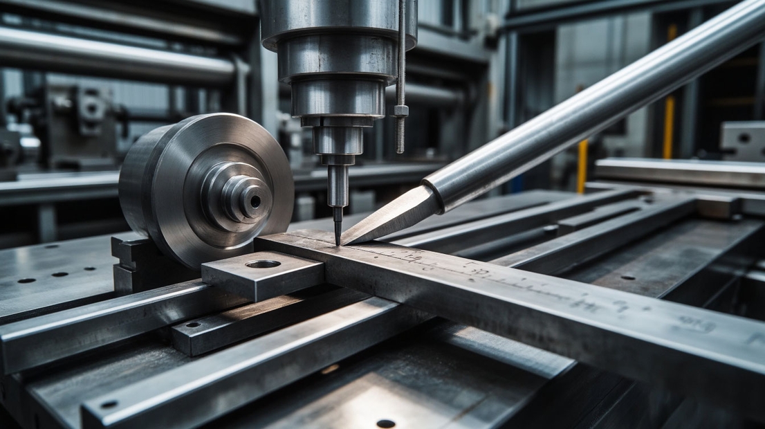 Промышленный станок в рабочей зоне цеха