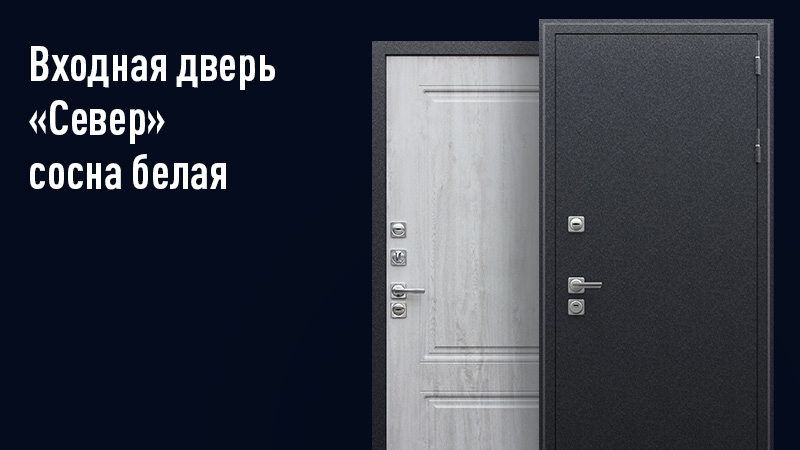 Входная дверь Север с терморазрывом