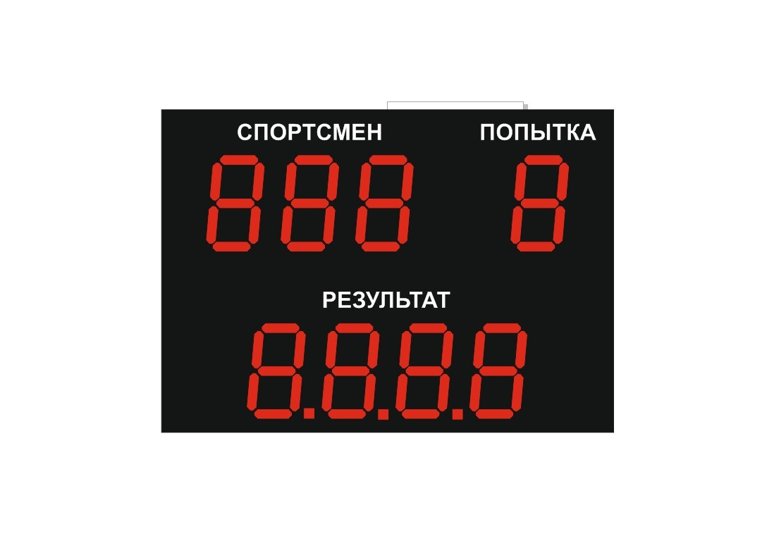 Светодиодное табло для футбола 170х110_4х30_5х21_S16х160