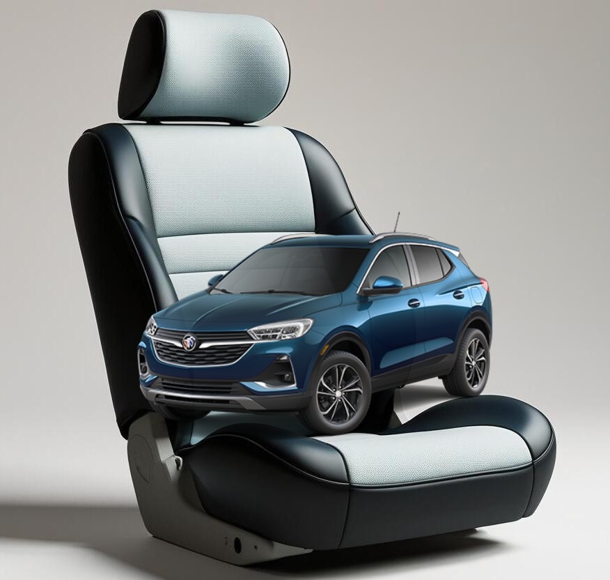 Чехлы на сиденья для BUICK ENCORE GX в салоне автомобиля
