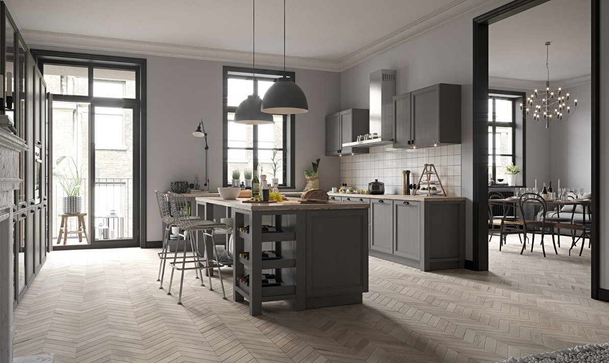 Кухня Зов Лофт Фортвуд