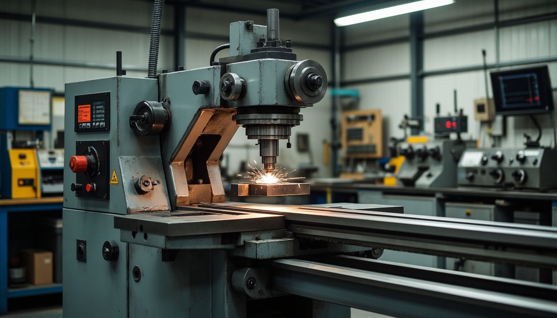 Воздействие температурой на металлическую деталь